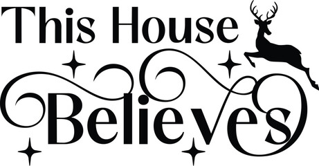 Fototapeta premium Christmas shirt mug design for print on demand sites