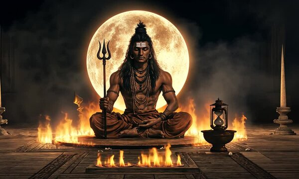 Lord Shiva india god 