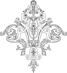 Vintage Baroque Borders & Designs