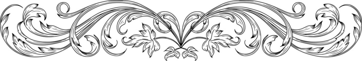 Vintage Baroque Borders & Designs