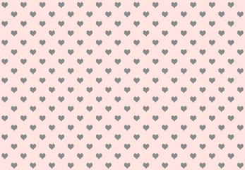 Heart Snow4 color on pink background. For Background.