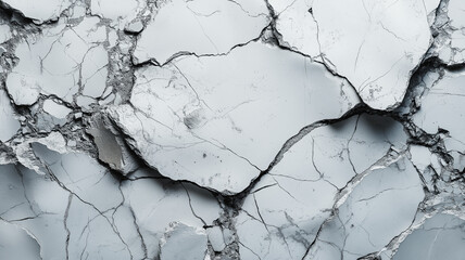Fototapeta premium Cracked concrete surface texture