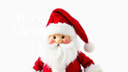 smiling santa claus doll