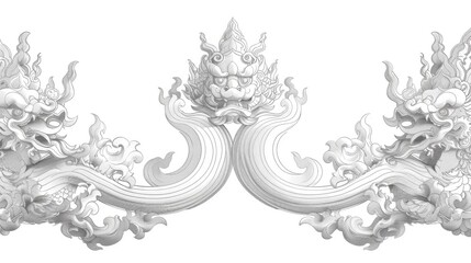 Rhythmic Motifs in Thai Art and Culture