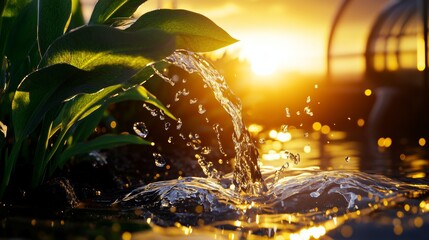 Systems for precision irrigation in agriculture and agricultural practices that are efficient in using water.