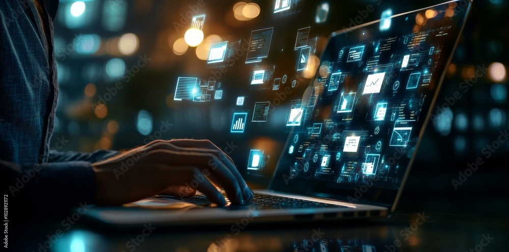 Poster Online document filing data software for efficient document archiving. Enterprise content management, digital asset management, document imaging, workflow, records management.