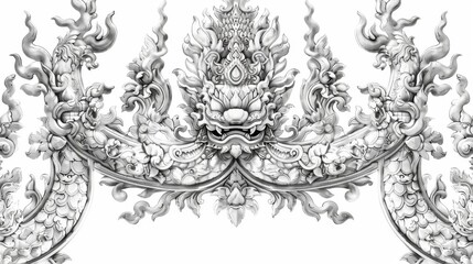 Timeless Thai Elegance in Intricate Patterns