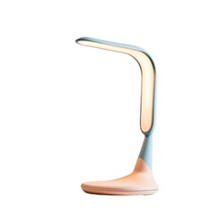 Stylish Modern Desk Lamp with Sleek Design Isolated on transparent