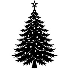 christmas tree illustration