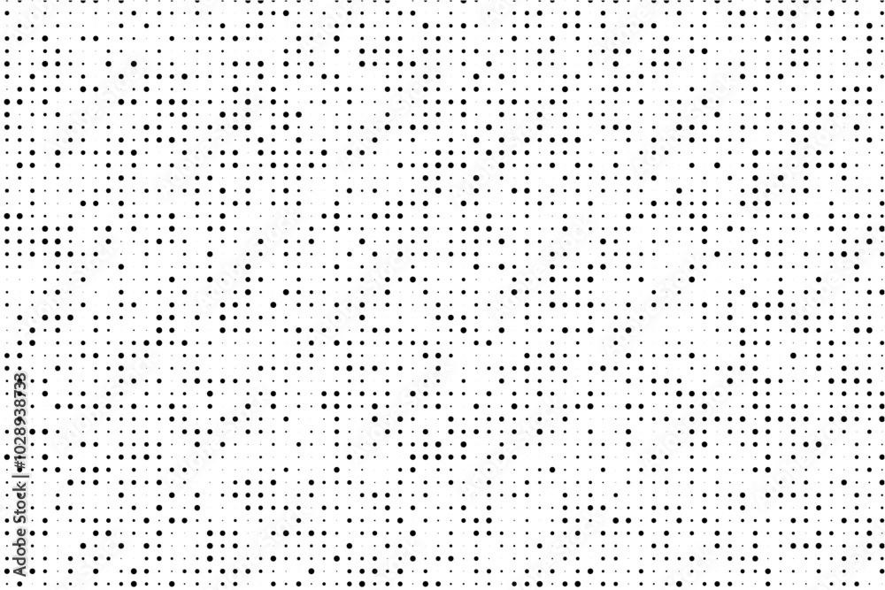Poster Modern abstract background with random dots in grid