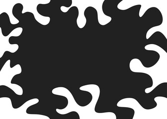 Abstract background with melting liquid pattern and with some copy space area