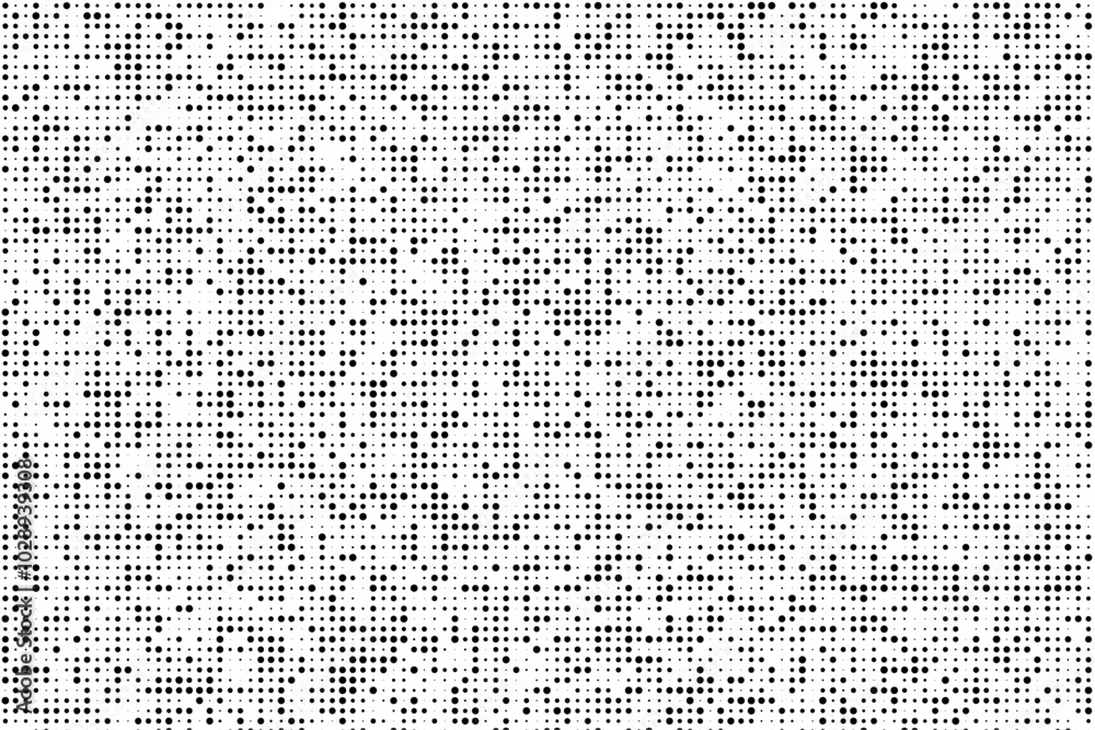 Poster Modern abstract background with random dots in grid