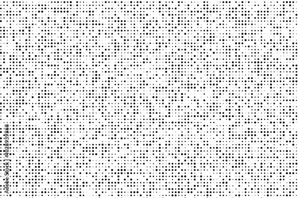 Poster Modern abstract background with random dots in grid