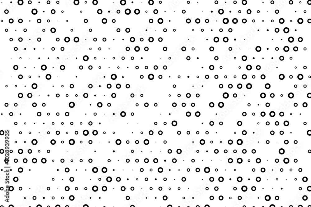 Poster minimalist abstract background with holed dots grid