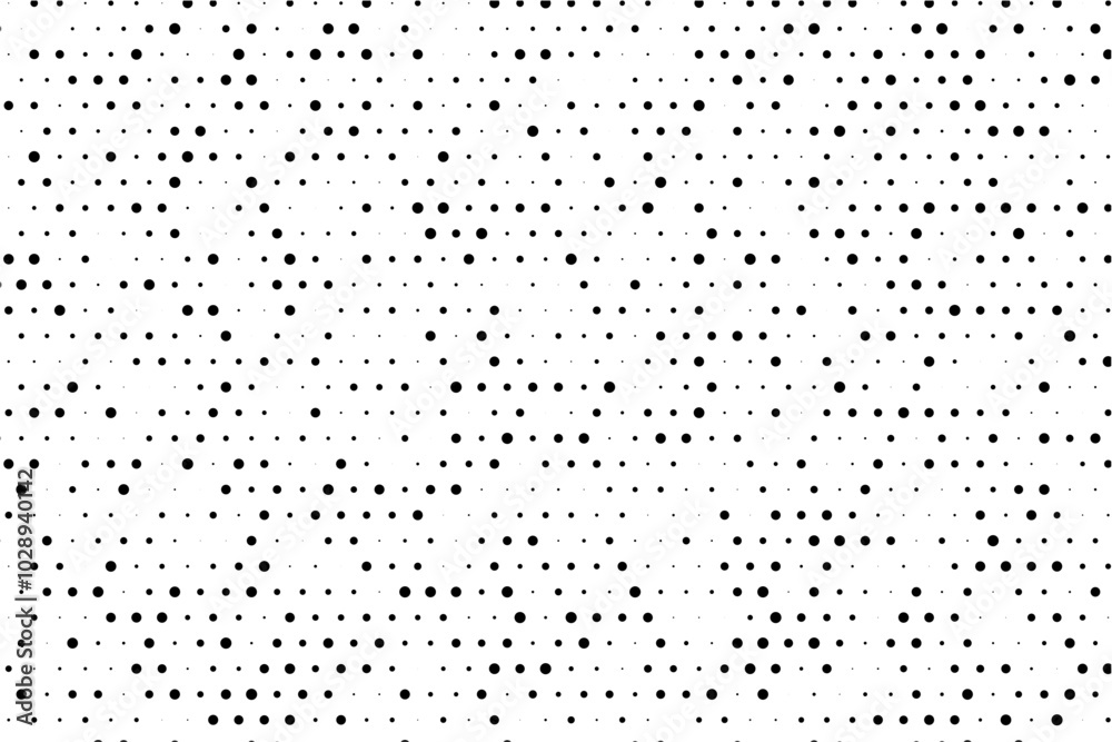 Poster Minimal random dot background with grid spacing