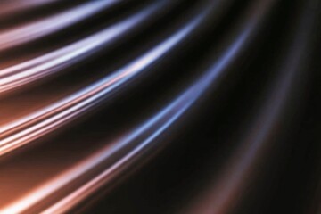 Fototapeta premium Abstract Curved Lines with Light and Shadow