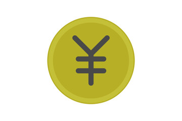 日本円のシンプルなアイコン