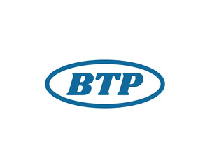 BTP logo design vector template. BTP