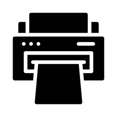 Printer glyph icon