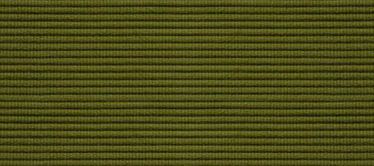 khaki green striped cotton fabric pattern