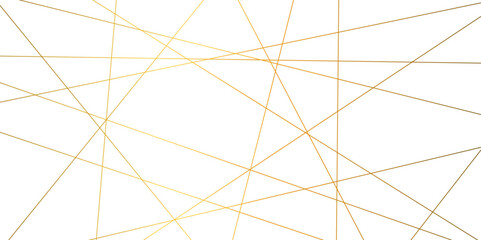 Obraz premium Abstract luxury seamless premium shiny golden random chaotic square and triangle lines on transparent background. Vector, illustration
