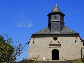Fototapeta premium Chapelle des pénitents blancs à Corrèze.
