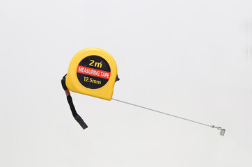 Obraz premium Yellow Measuring Tape with 2m Length