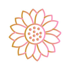 Sunflower Vector Icon