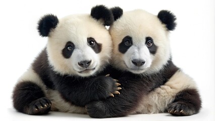 Naklejka premium giant panda 18 months