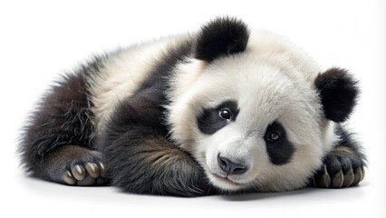 Fototapeta premium close up of a panda