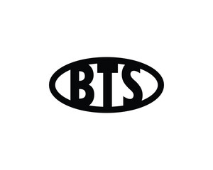 BTS logo design vector template. BTS