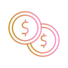 Coin Vector Icon