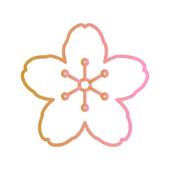 Blossom Vector Icon