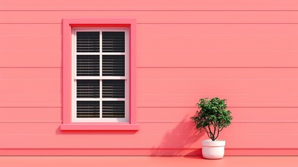 Versatile storefront window mockup with advertisements, great for retail and service-based businesses to highlight special offers and draw in foot traffic. High resolution Illustration, in the style