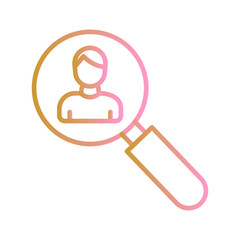 Employee Hunt Vector Icon