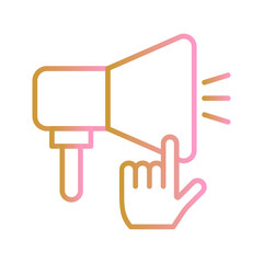 Call to Action Vector Icon