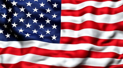 Naklejka premium American flag background
