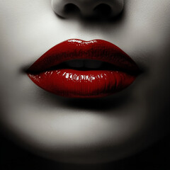 red lips
