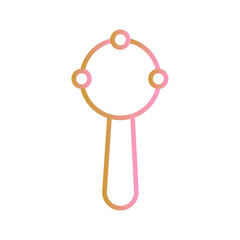 Rattles & Toys Vector Icon