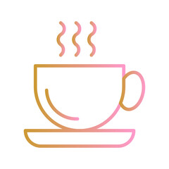 Hot Coffee Vector Icon
