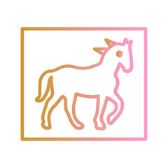 Pin the Tail Game Vector Icon