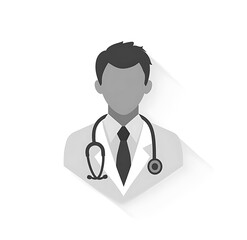 Fototapeta premium Doctor vector icon