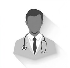 Fototapeta premium Doctor vector icon