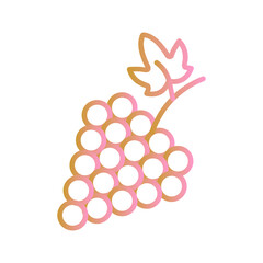 Grapes Vector Icon