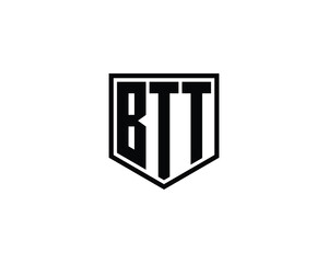 BTT Logo design vector template. BTT