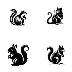 agouti, icon, vector, illustration on white background