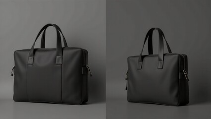 A business laptop bag with an emphasis on protection and functionality.