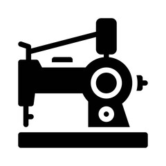 Vintage Sewing glyph icon