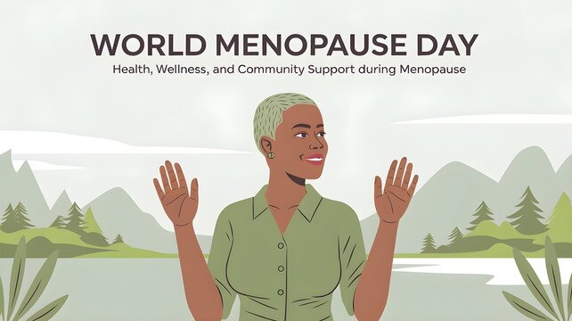 Celebrating World Menopause Day with Nature and Community Support - Powered by Adobe