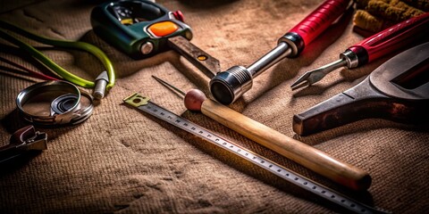 Labor Day Celebration with Household Tools - Night Photography for DIY Enthusiasts